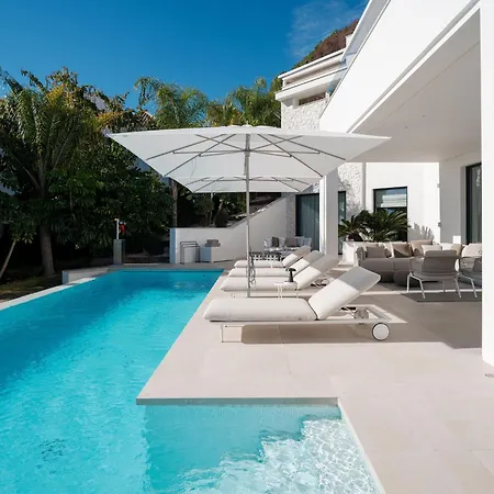 Royale, Moderna Con Piscina Y Vistas Al Mar Villa Marbella