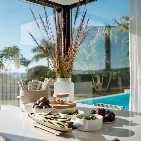 فيلة Royale, Moderna Con Piscina Y Vistas Al Mar